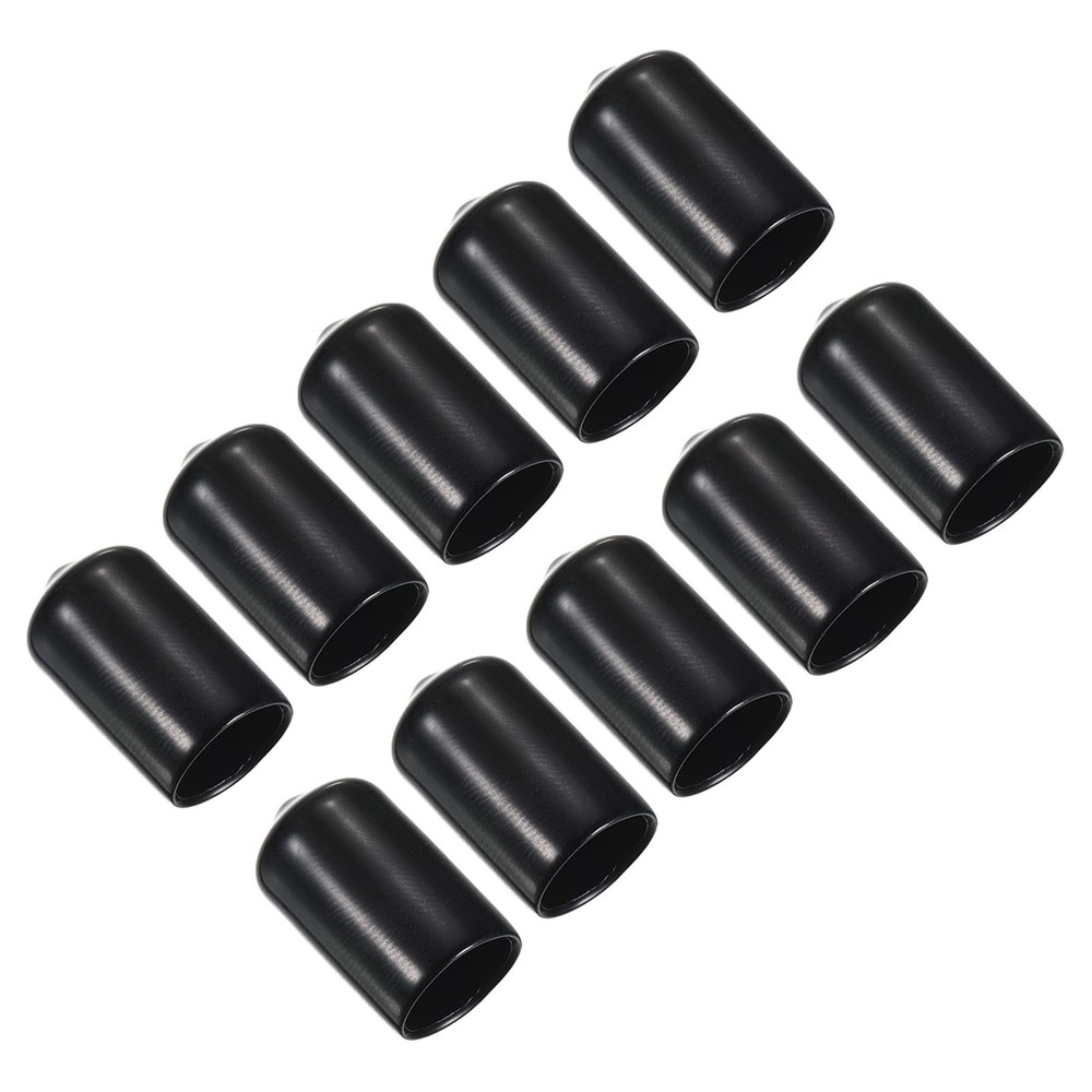 10 Set 13mm Pool Tip Cover Billiard Cue Tip Protector Rubber Pool Cue Tips