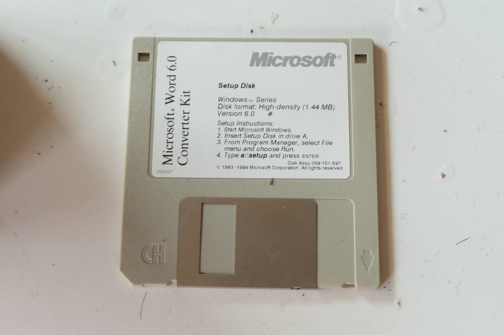 Microsoft Office Professional 4.3 3.5" floppy 32-disk set