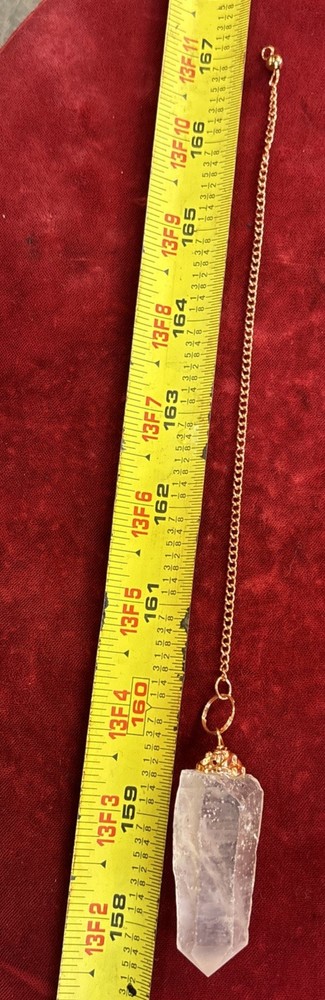 Raw Quartz pendulum