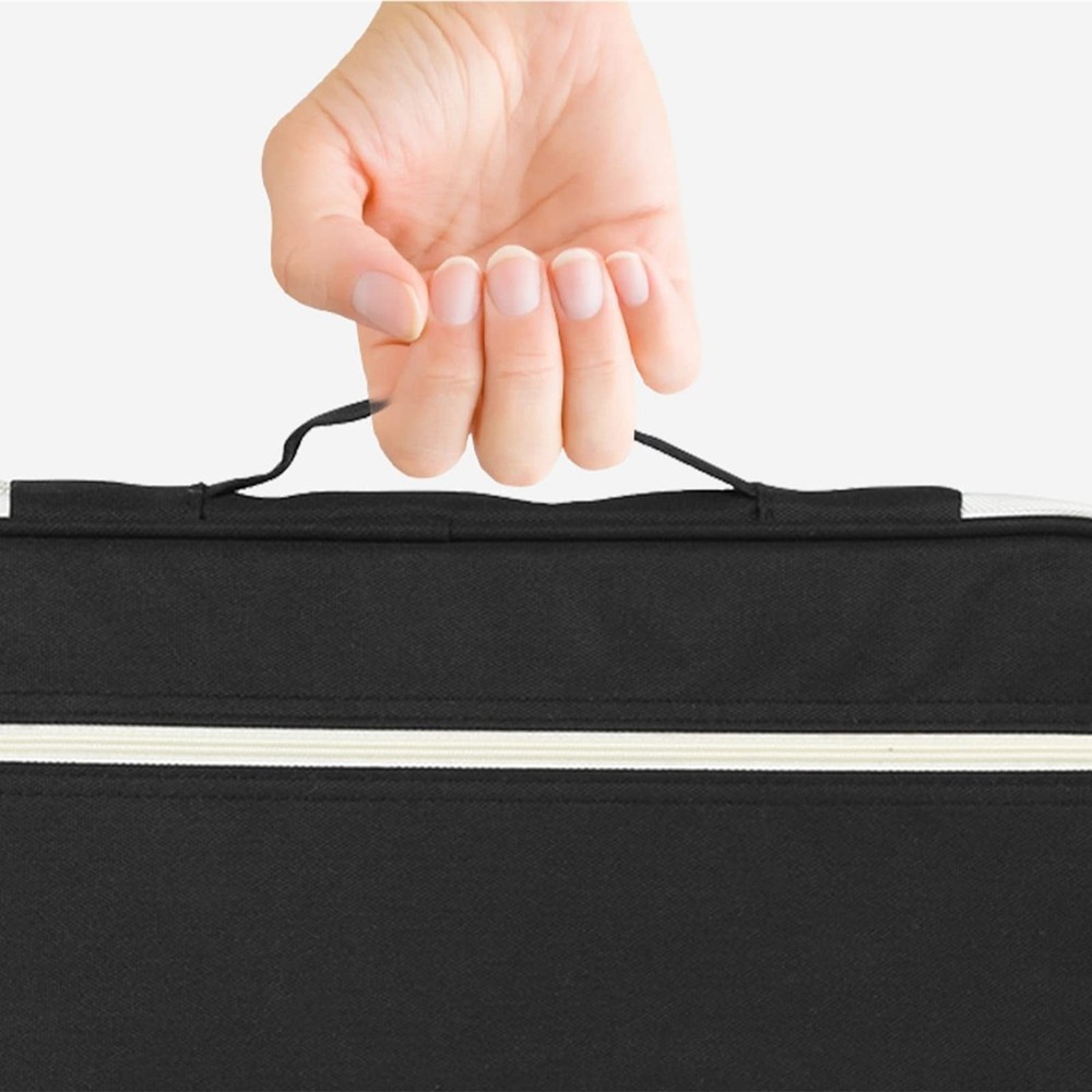 A4 Document Bag File Folder, Multifunctional A4 Document Bags Portfolio Organ...