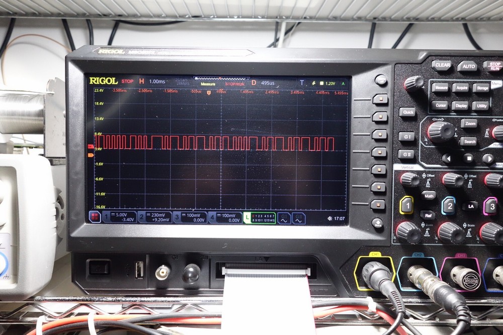Rigol MSO5000 PLA2216 Custom 16 Channel Logic Probe with Cable, Test Clips #2021
