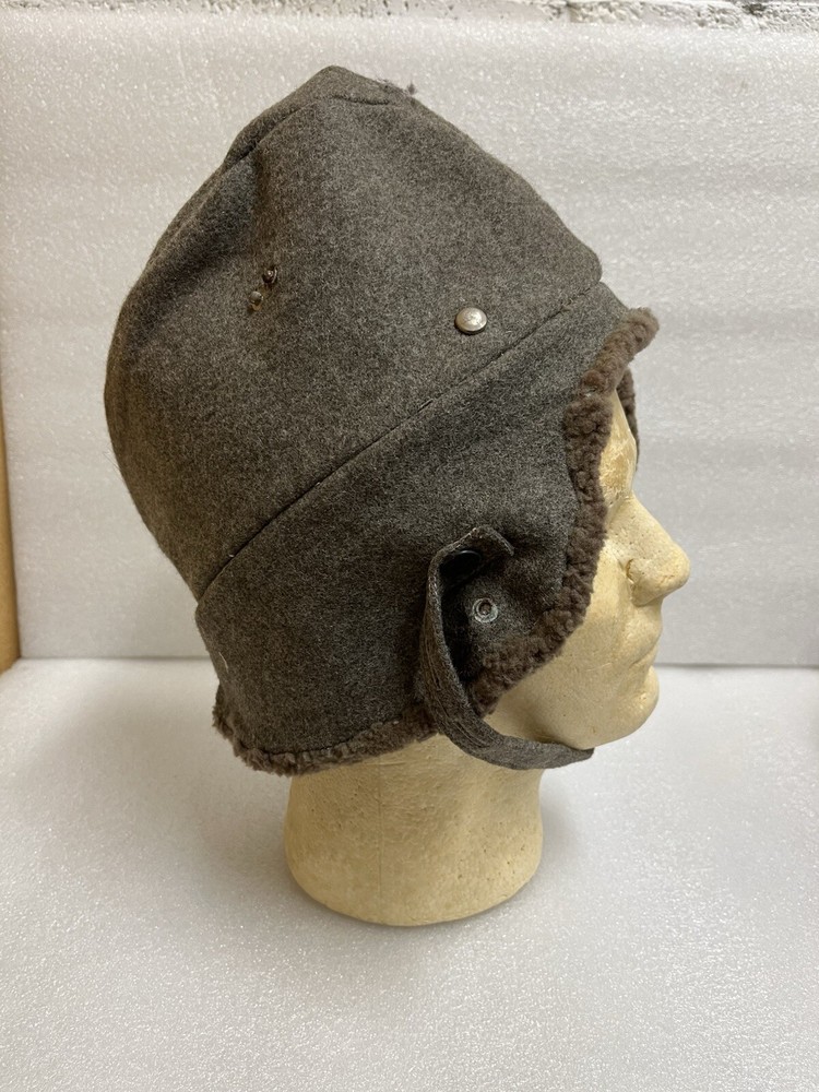 Swedish WWII Winter Trooper Cap