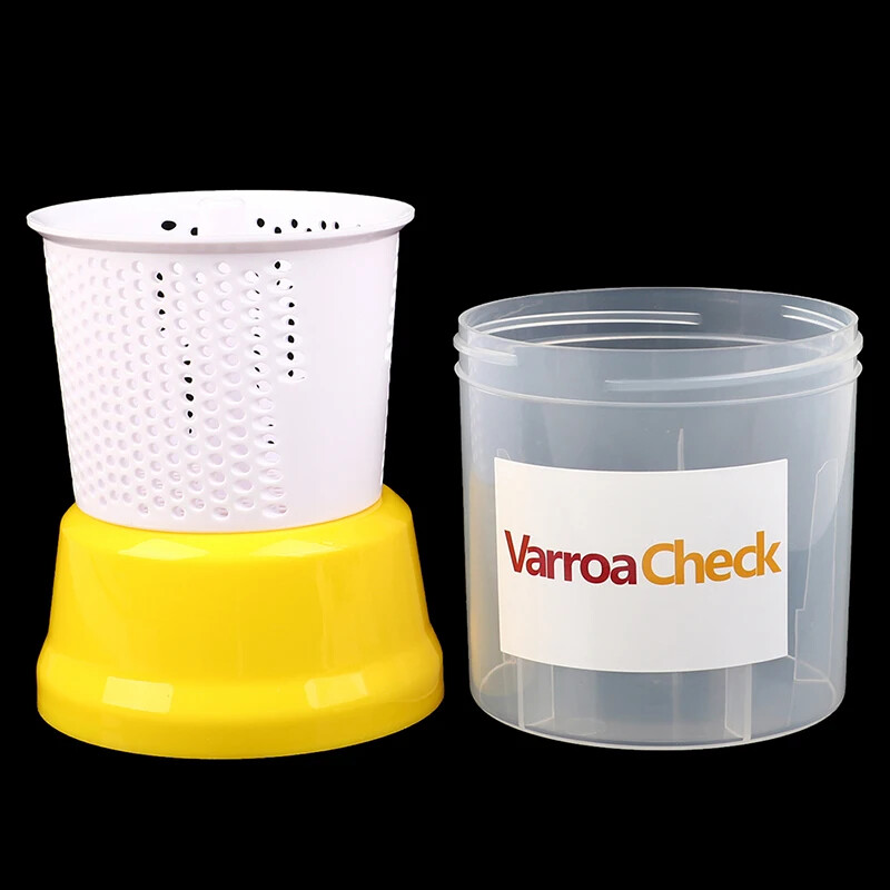 1Pc Beekeeping Beehive Varroa Mites Check Test Bottle Varroa Check Nebulizer