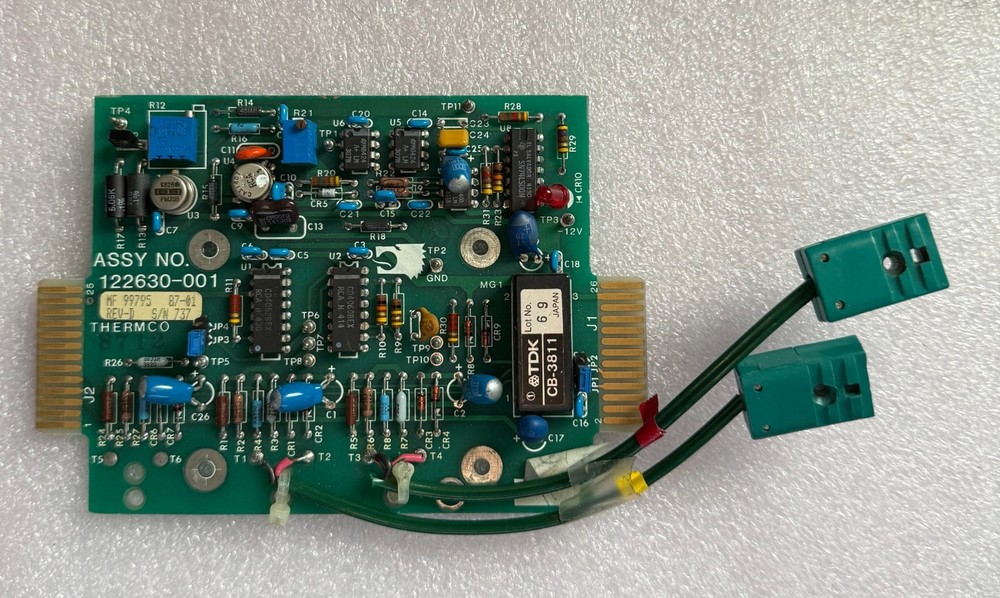 Thermco 122630-001 Type R Over Temperature Board
