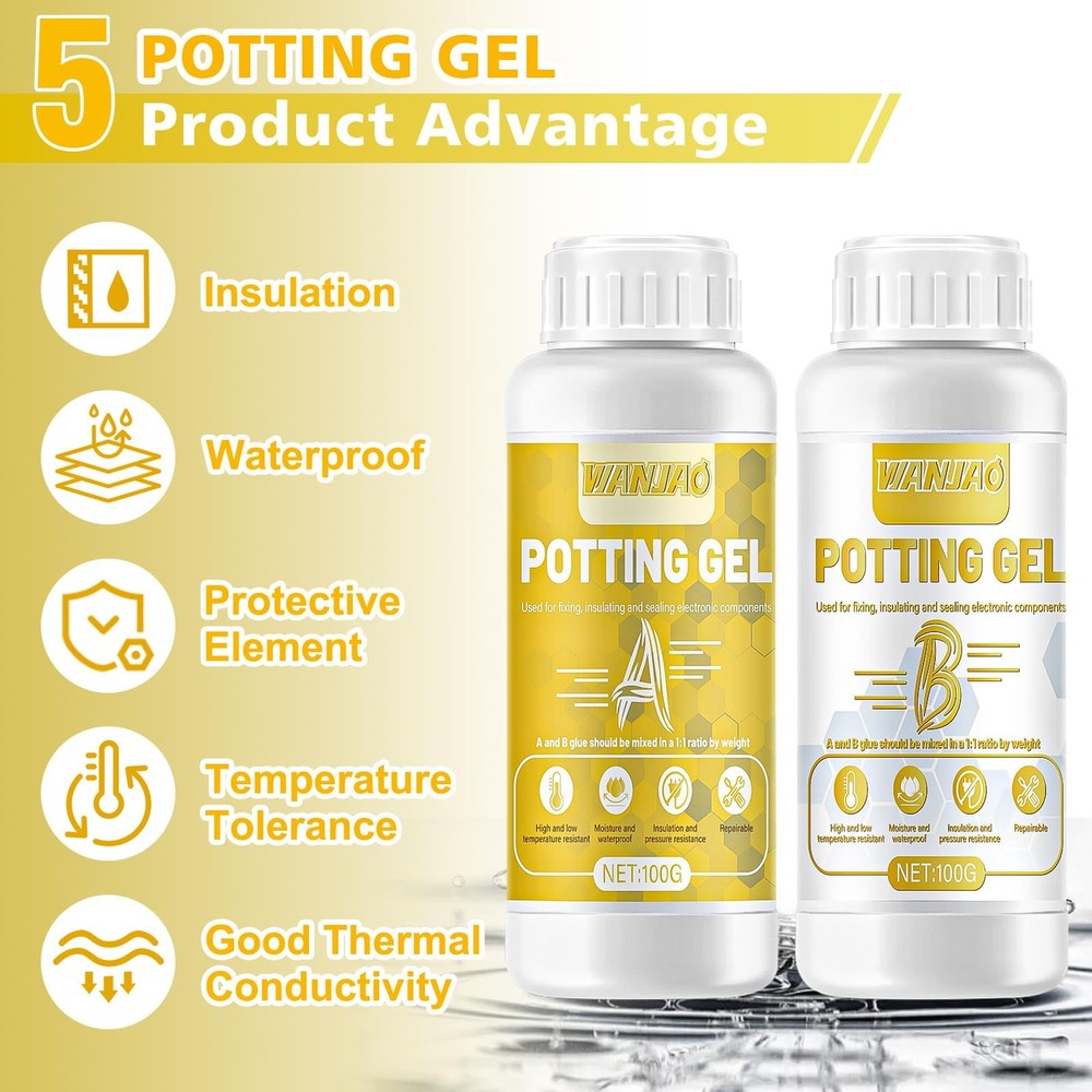 Yellow Conformal Coating for Electronics and Electrical Potting Solutions