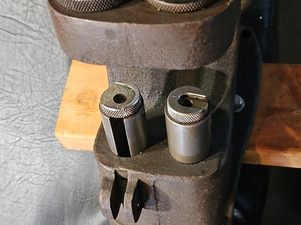 **Bundle** HERTER'S SUPER MODEL 81 Double Head Reloading Press With Dies
