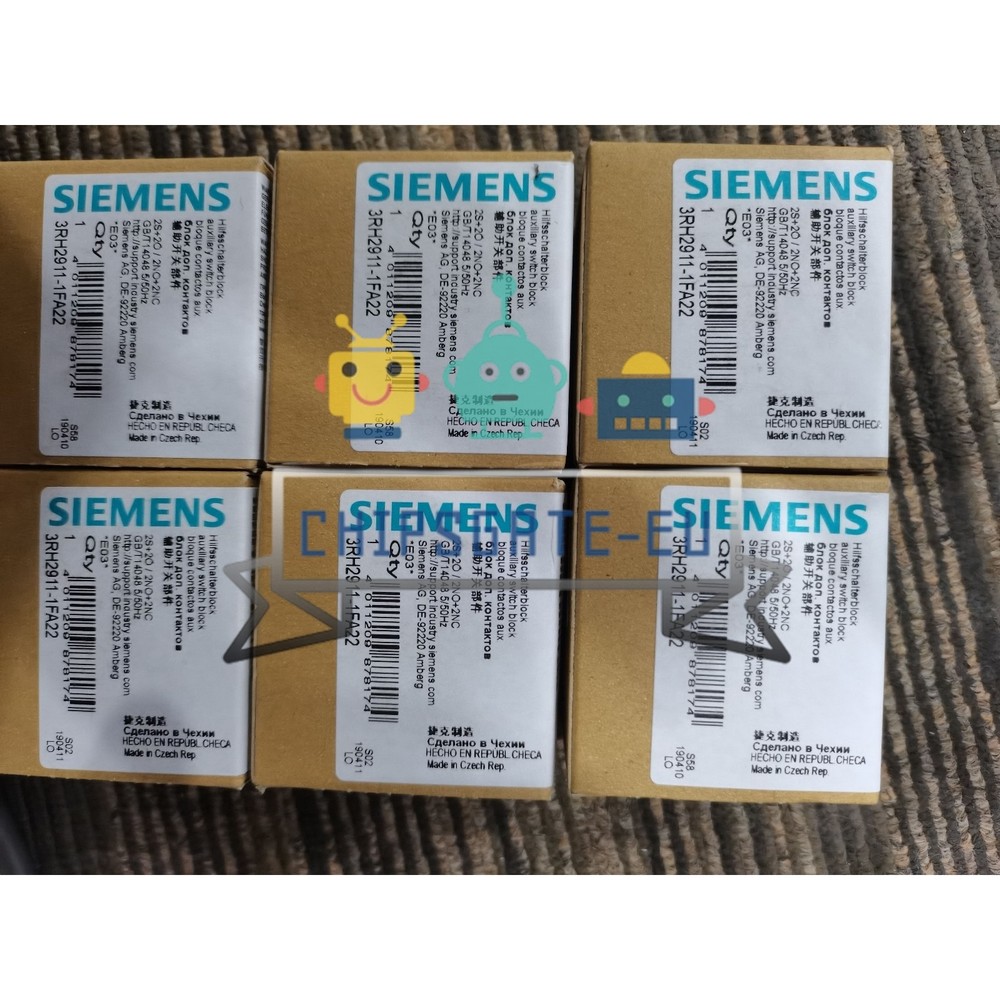 1pc SIEMENS 3RH2911-1FA22  AUXILIARY SWITCH BLOCK