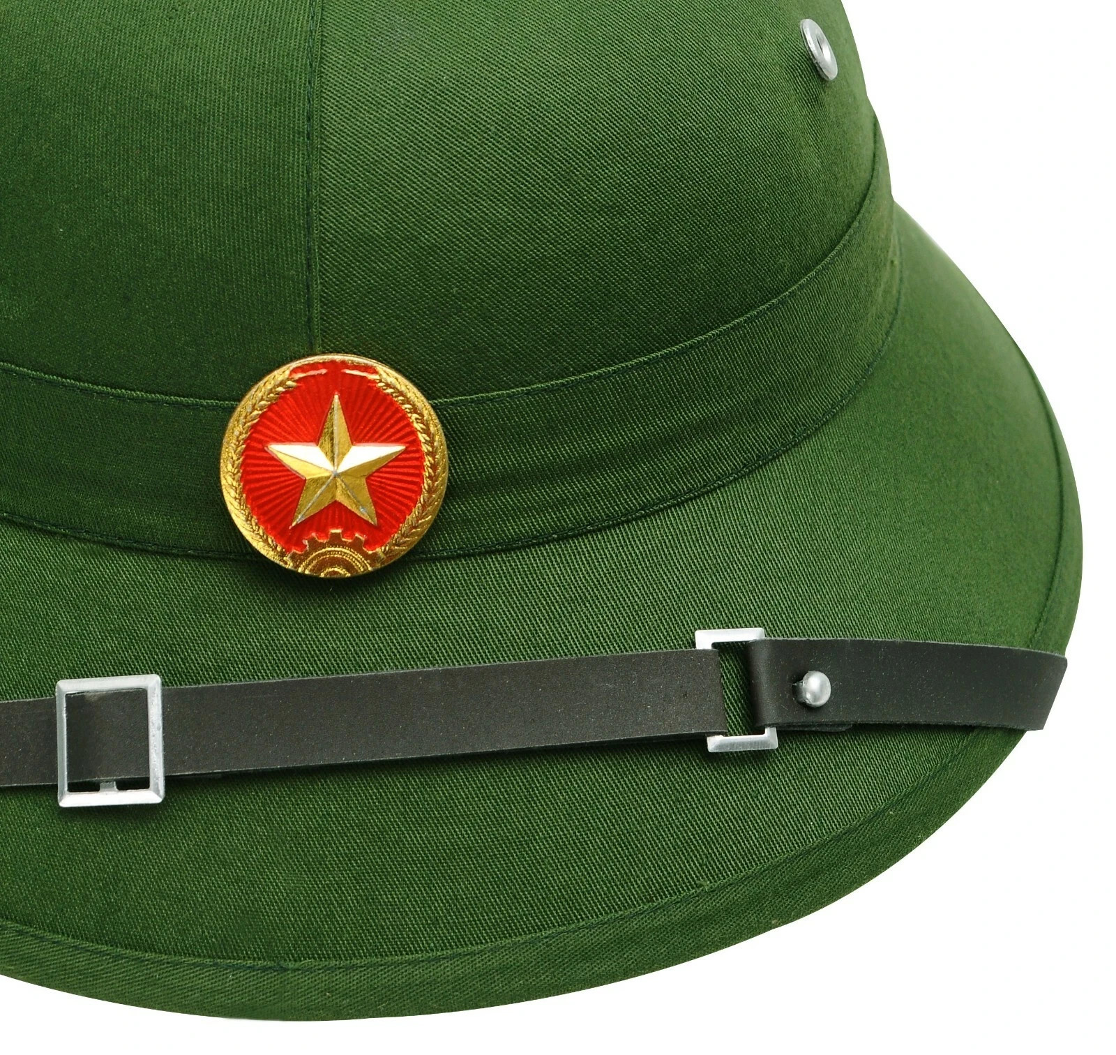 New Original Vietnamese Pith Helmet VC Hanoi Vietnam Soldier War Viet Cong Hat