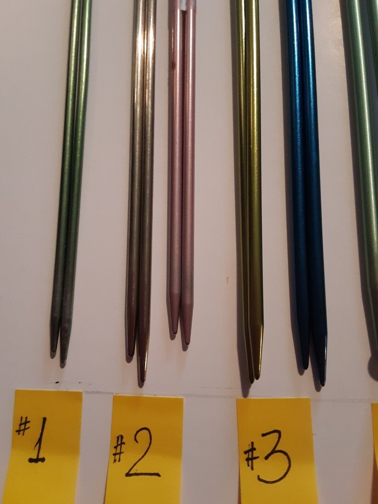 21 Complete Sets Single Point Knitting Needles Boye, Bates, other, 14", 10"
