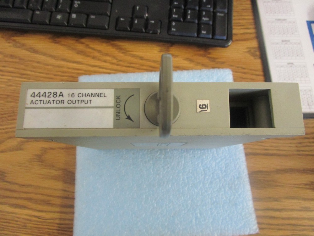 Hewlett Packard Model: 44428A 16 Channel Actuator Output <