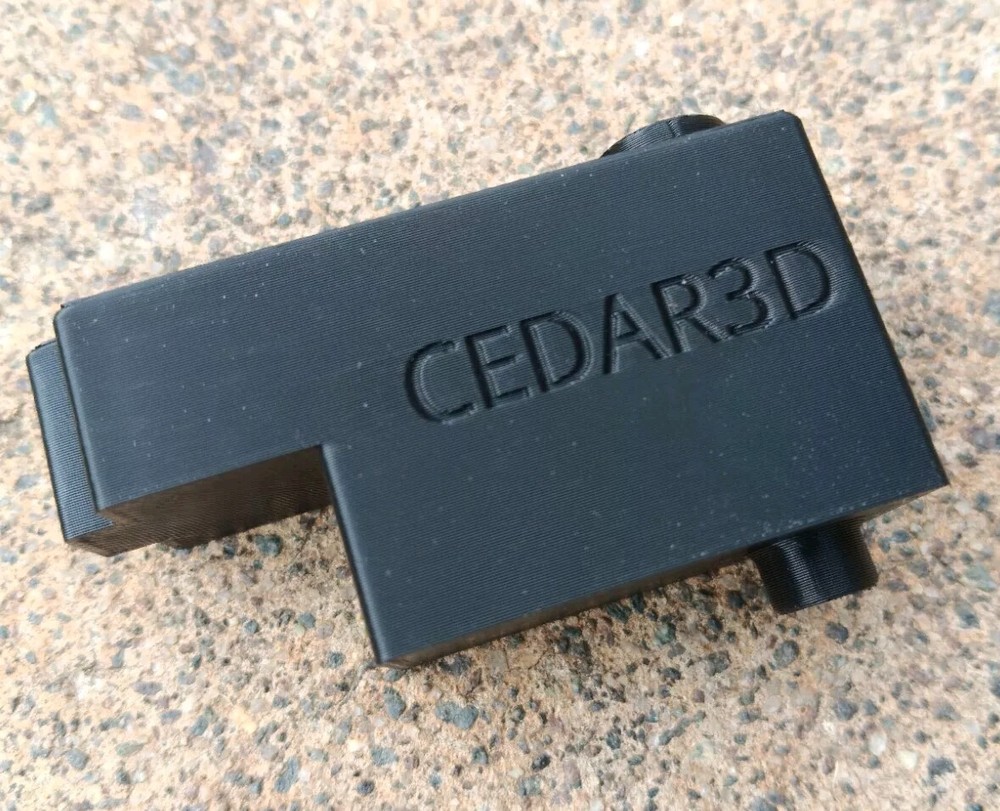 Airsoft Universal Odin M12 Speedloader Adapter Black