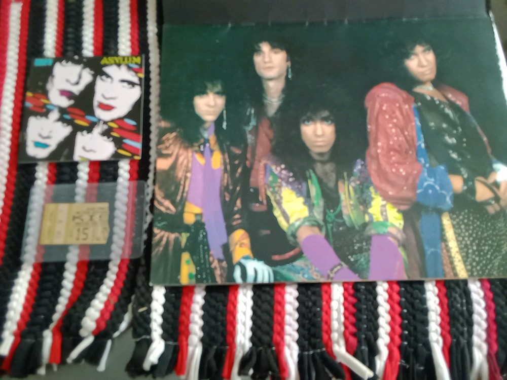 Kiss 💋 Ticket Stub History 🎸 Asylum Tour, 1-15-86, Charleston West Virginia