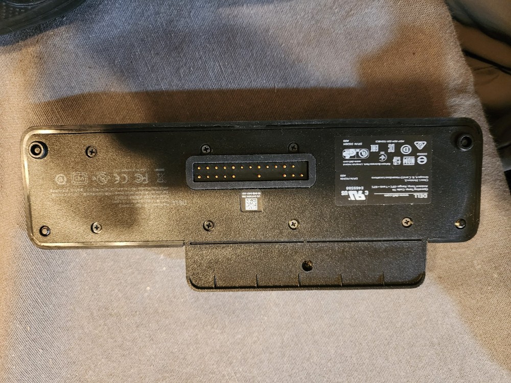 Dell Latitude 7212 rugged tablet attachable card reader scanner