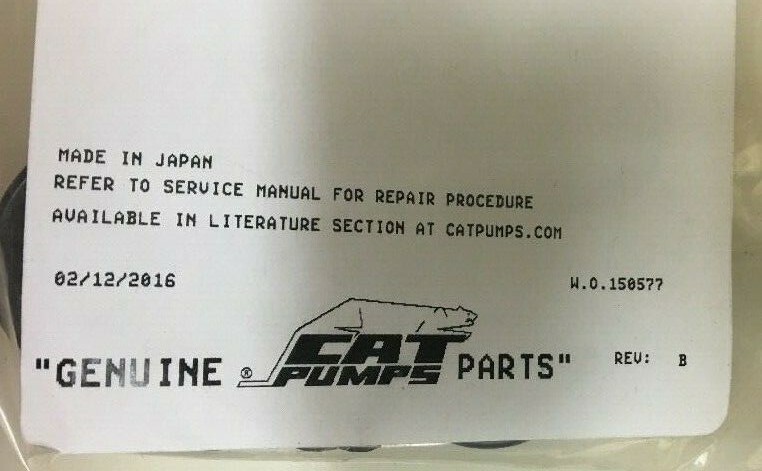 30530 OEM SEAL KIT FOR CAT PUMPS 3DX29GSI, 3DX30GSI