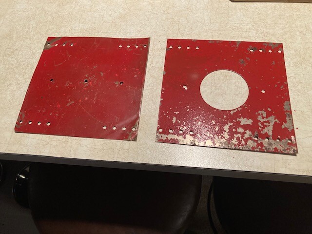 AC Gilbert Erector Set Part CC CD Cab Top Red    Free shipping