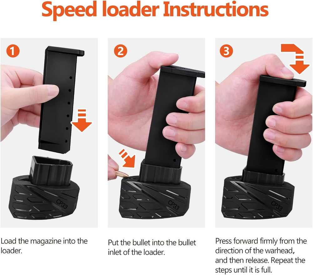 Magazine Speed Loader for KEL-TEC CP33 Mag, KELTEC Speed Loader CP33 Accessories