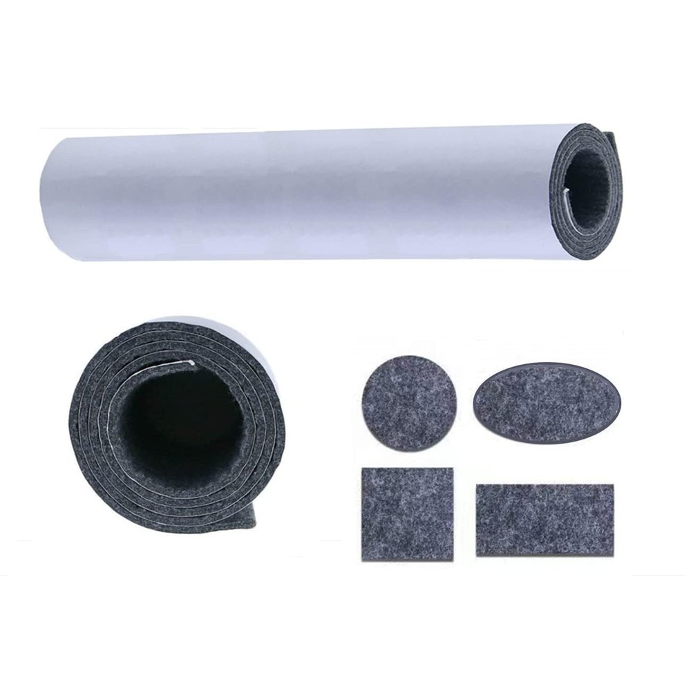Trimmable Self-Adhesive Felt Mat Pad Replacement for Cat Tree Shelf Shelves C...