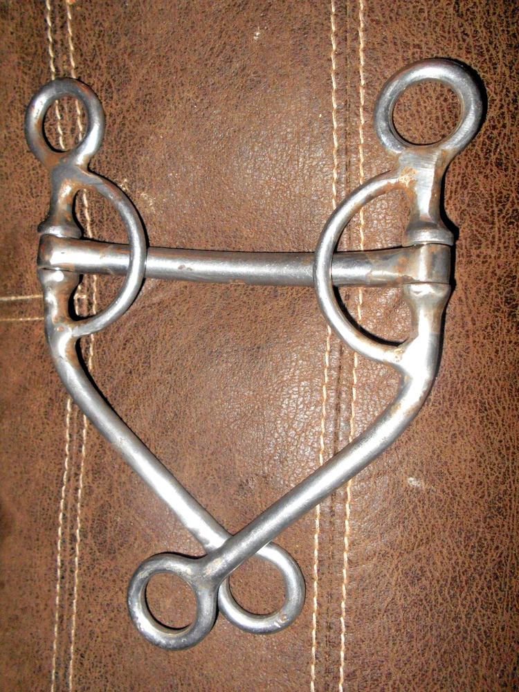 WESTERN BIT-LONG SHANK BAR BIT-STAINLESS S1 VINTAGE