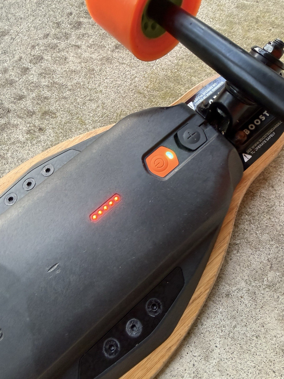 Boosted Board V2 Dual + Plus - 43 miles - Tested and Working - Board Only