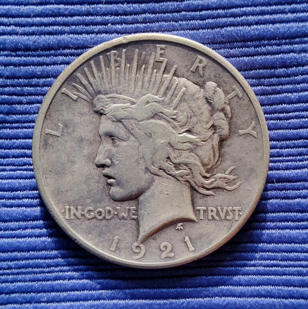 1921 P Peace Dollar