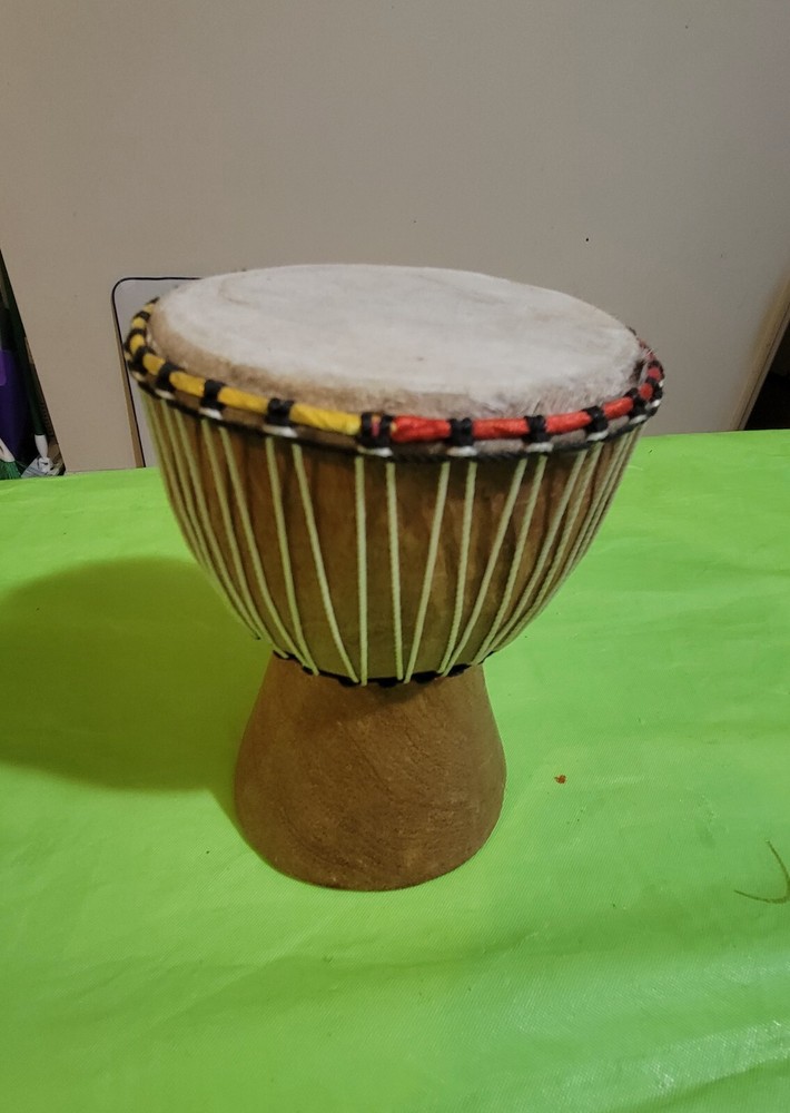 African Djembe Handheld Drum