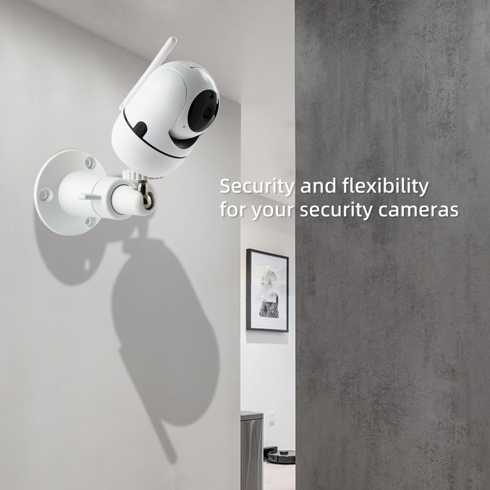 Security Camera Mount Bracket for Camera with 1/4 Screw Head Wall Mount Compa...