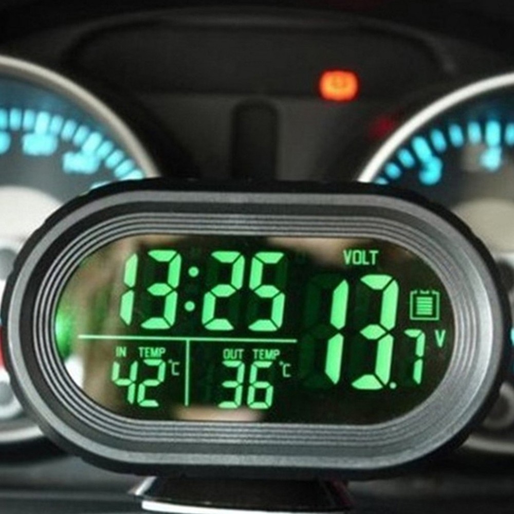 Car Digital Automobile Lighted Auto Dual A9B2