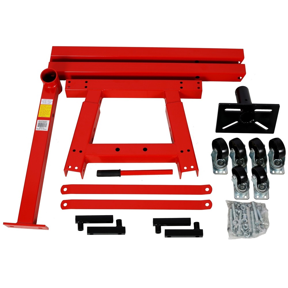 2000LBS Folding Engine Stand Vehicle Engine Block Stand 360 Degree Rotating Head