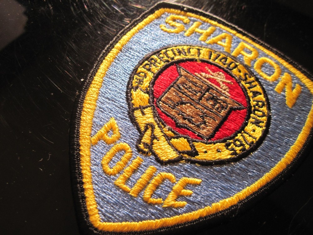 19?? Sharon Mass Police patch