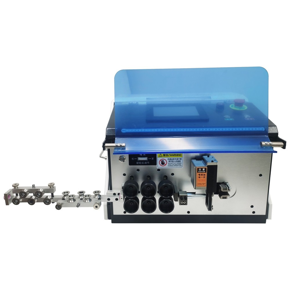 Automatic Computer Wire Stripping Bending Machine 1-16mm² Adjustable 110V 750W