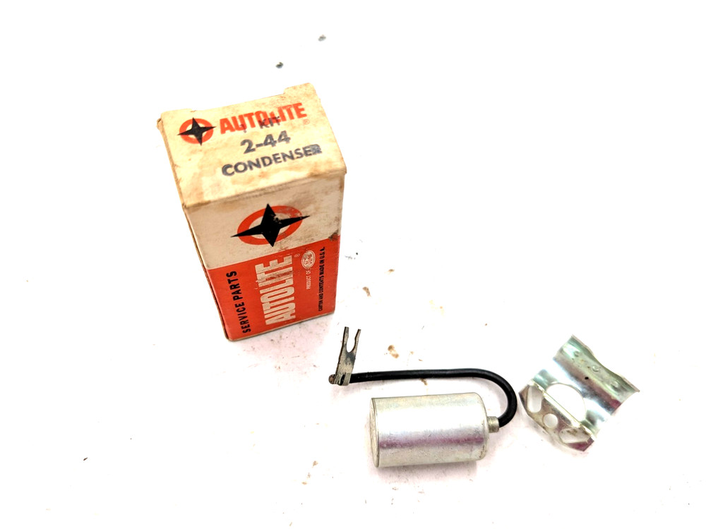 Nos Autolite 2-44 Condenser