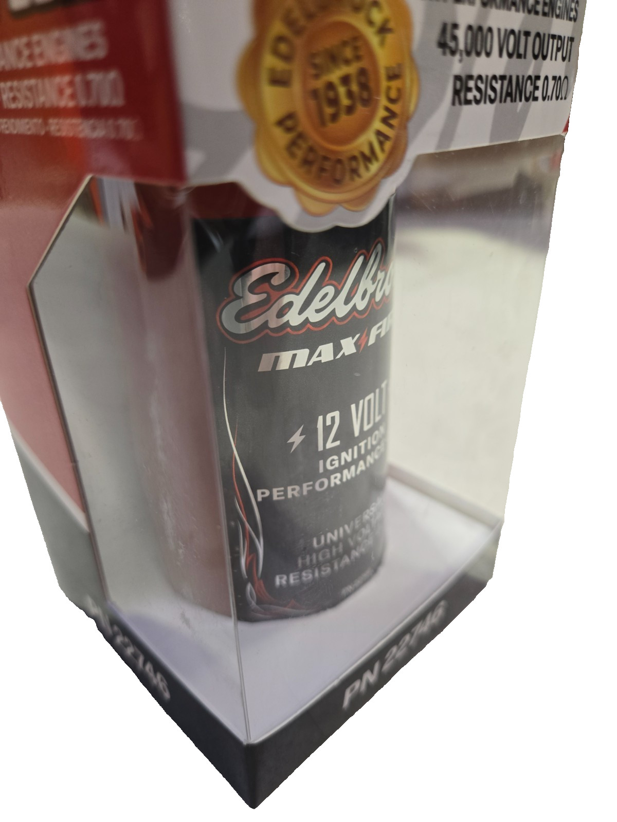 Universal Ignition Coil - EDELBROCK 22746, 12 Volt, High Output, Pro-Flo 4 EFI