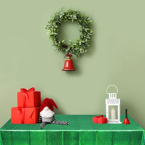 Table Cloth Disposable Table Covers - Plastic Rectangle Tablecloth for Green