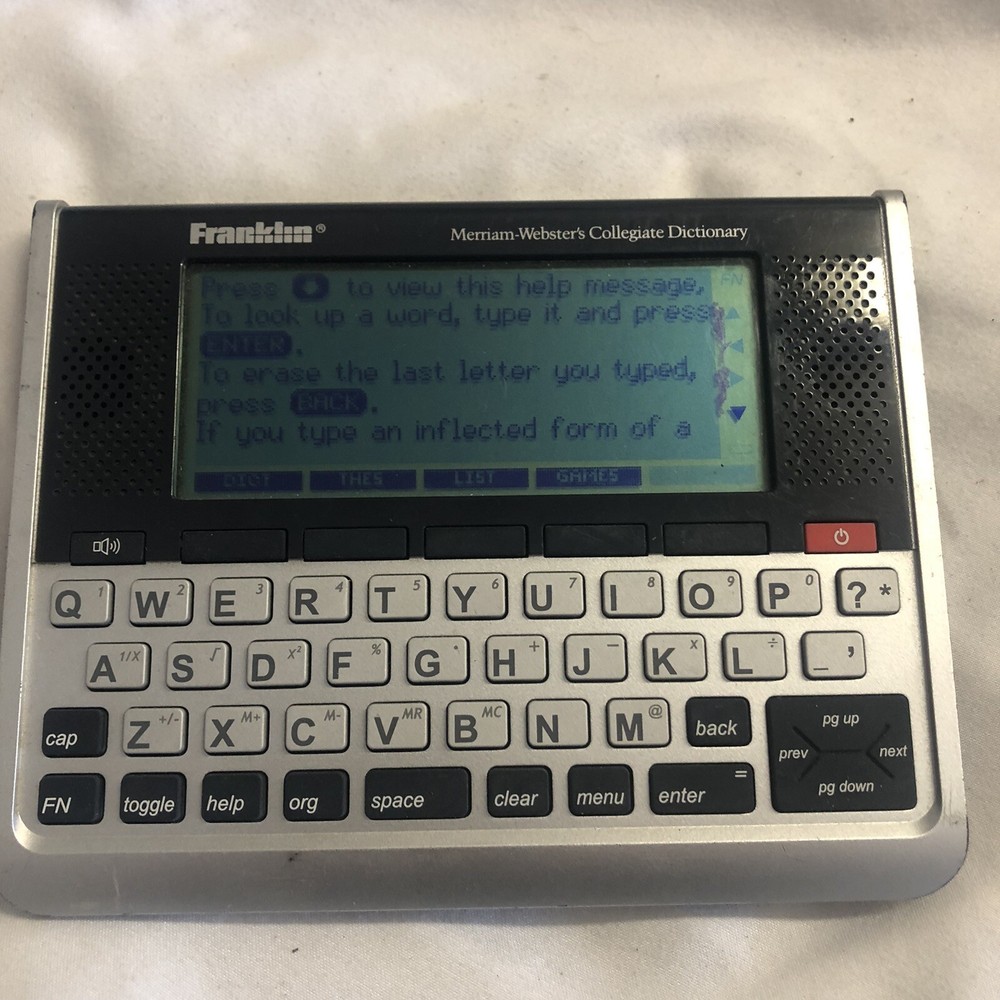 Scd-1890 Franklin Collegiate Dictionary- Digital