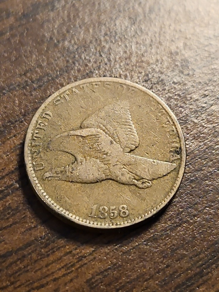 1858 Flying Eagle Cent