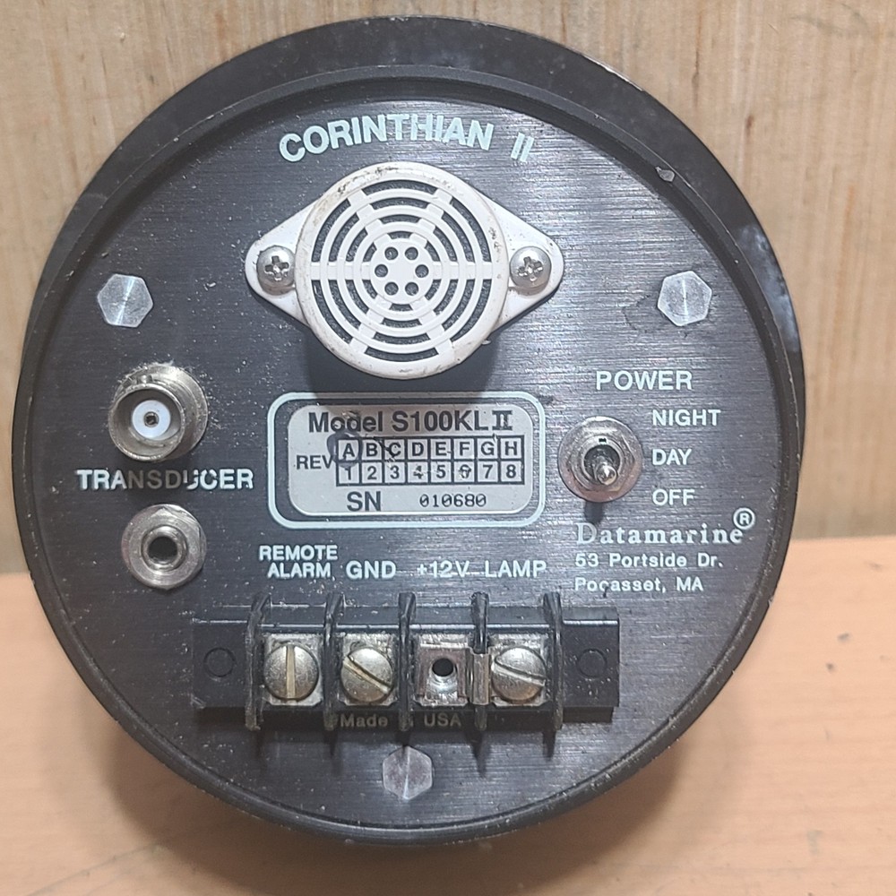 Datamarine Corinthian II Wind Depth Display,