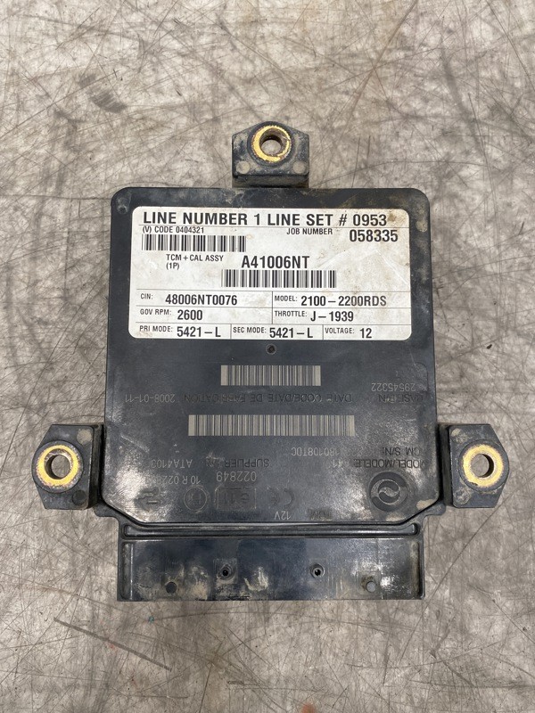 Allison Transmission Control Module 29545322 (357-10412)