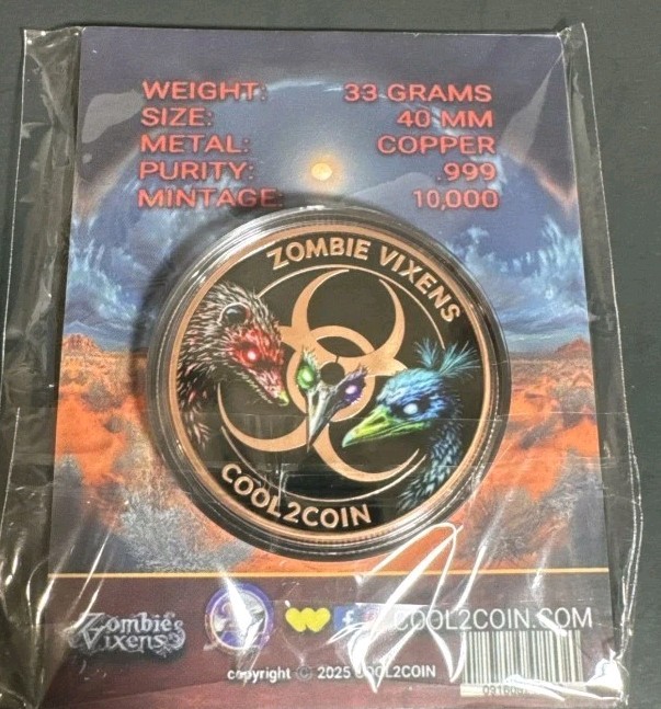 Copper Zombie Vixons Australia 2025