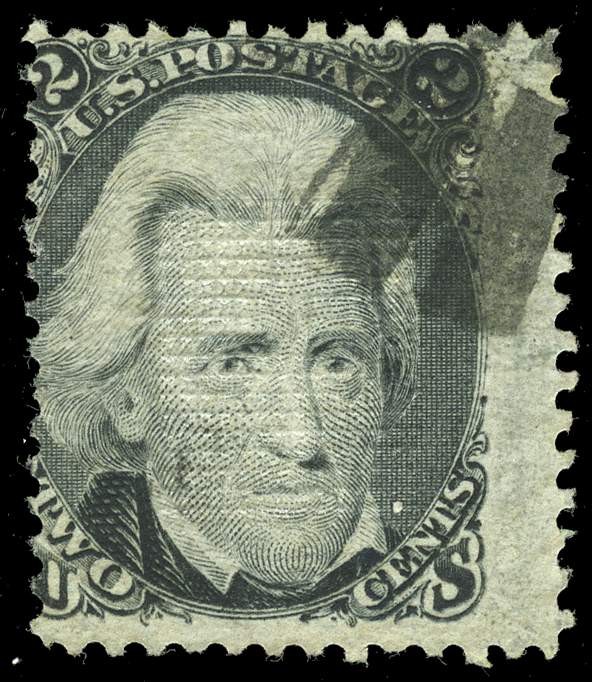 US #  87  2¢ Jackson, Average used