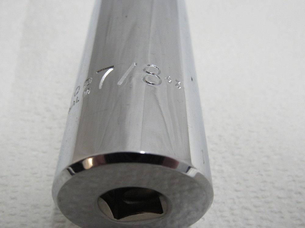 Proto 6-Point, 3/8" Drive 7/8", 6 Point Deep Socket 5028H