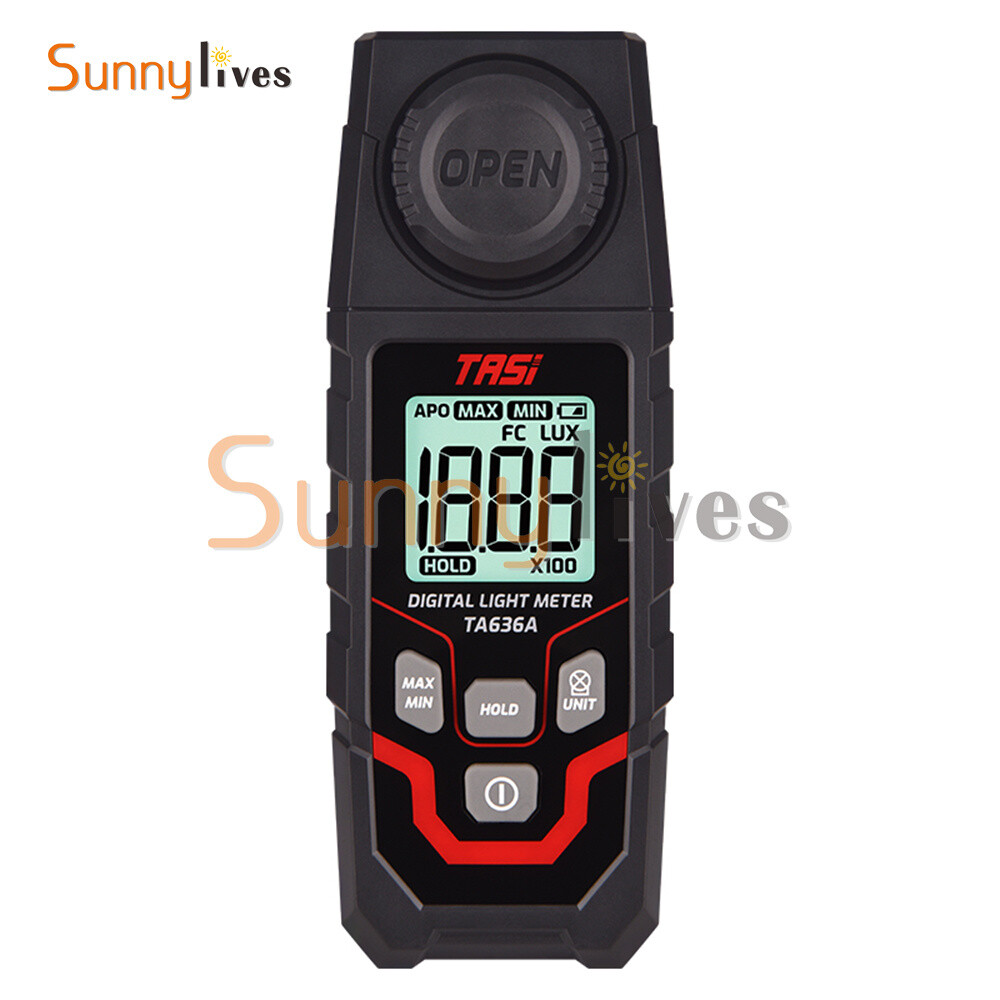 Handheld Digital Light Lux Meter Illuminometer Luminometer 0.1~20000Lux Detector