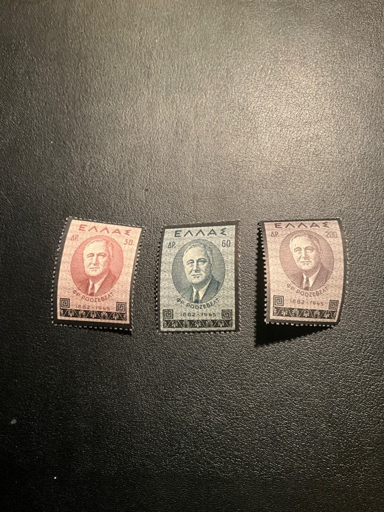 Greece Scott #469-71 never hinged