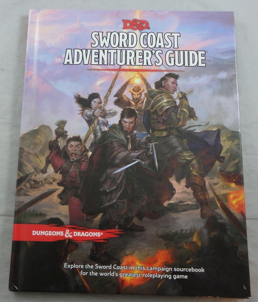 D&D Sword Coast Adventurer's Guide 5E Dungeons & Dragons HC