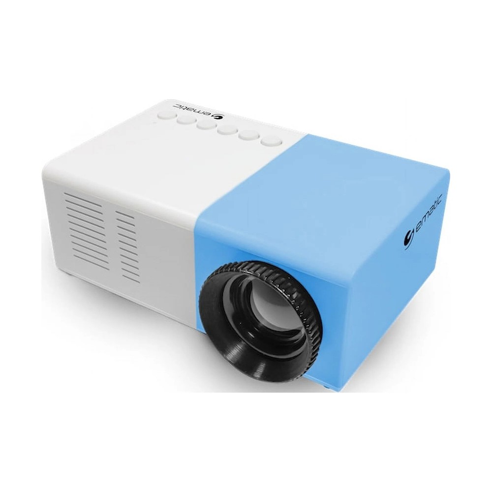 Ematic Mini Portable Theater Projector (EPJ480BU)