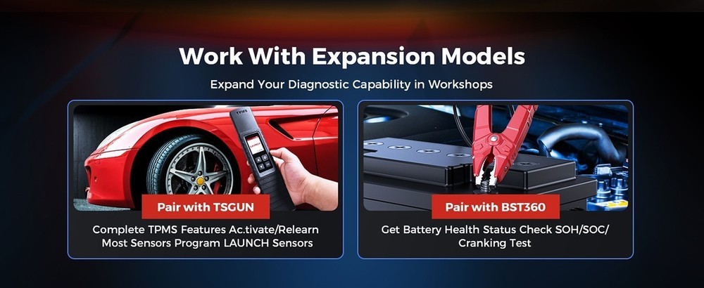 LAUNCH CRP919X Lite OBD2 Scanner Bi-directional Scan Tool Full System Diagnostic