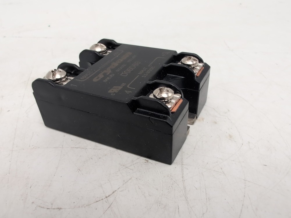 Crydom D06D60 Solid State Relay SSR 60A 60VDC Output 3.5–32VDC Input – Good