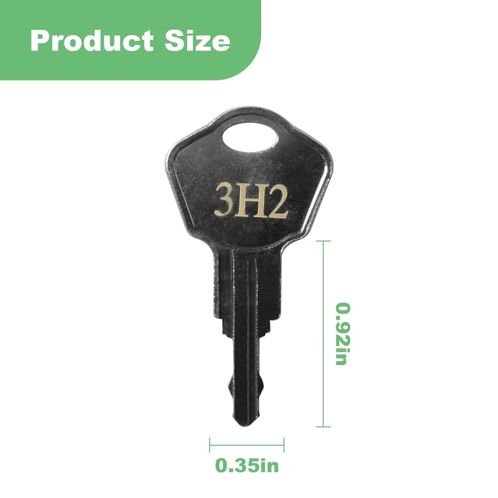 Sentry Safe Replacement Keys Model 1100-Codes 3H2 for Sentry Safe Key (Key 3H...