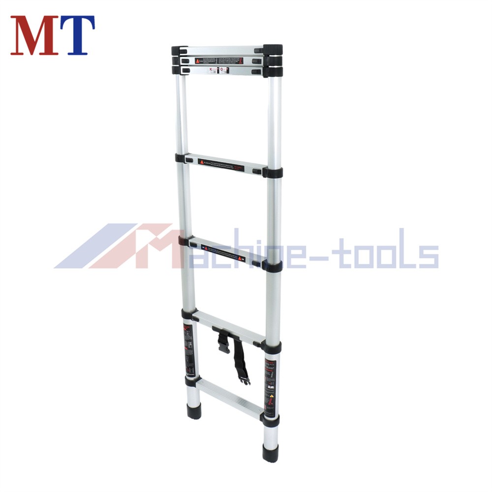 8.5ft Extension Ladders Lightweight Collapsible Ladders Aluminum Telescoping