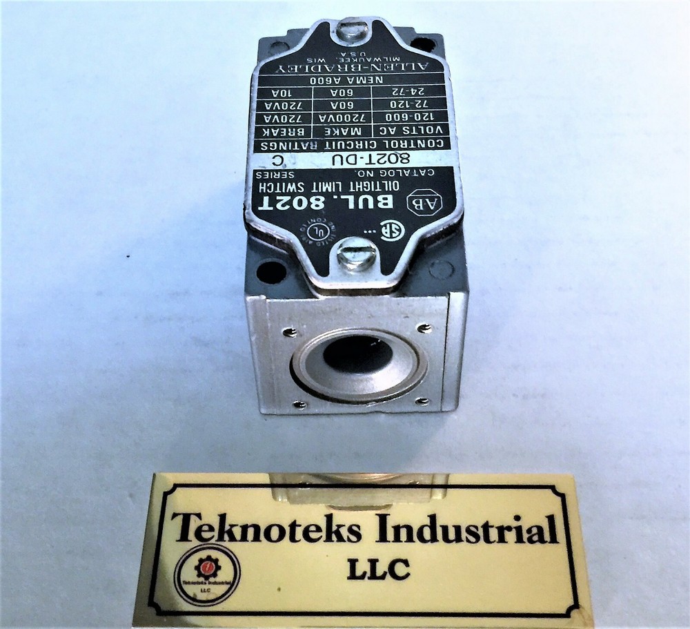 ALLEN BRADLEY 802T-DU SER C LIMIT SWITCH WITHOUT HEAD