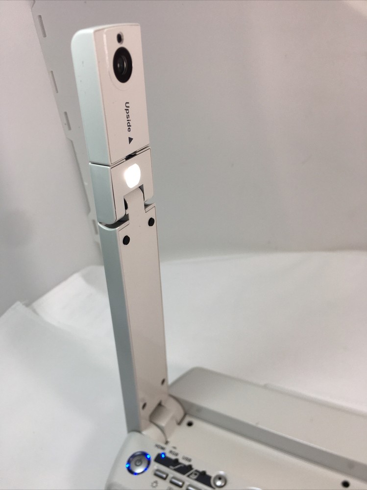 Elmo MO-1 Visual Presenter White Presentation Art Classwork Lesson Tested Work